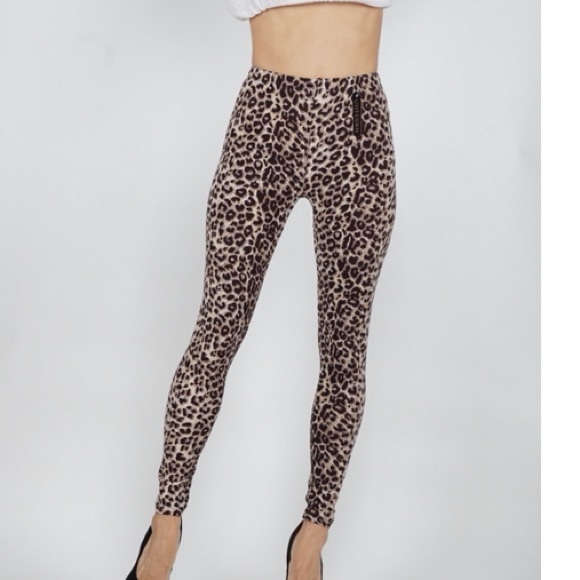 Fashion animal print leggings sle377 - Picture 2 of 2